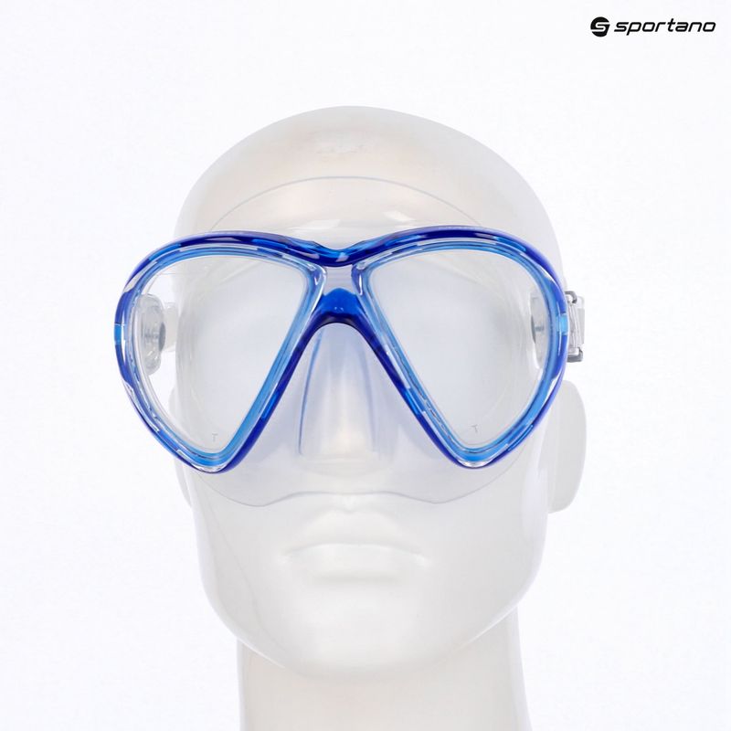 Маска для підводного плавання Mares Marea blue reflex/clear 3