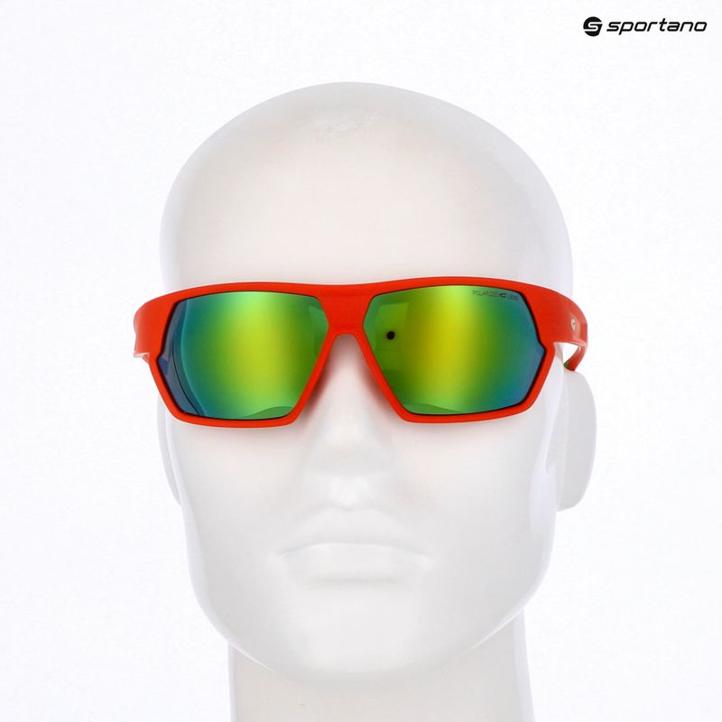 Окуляри сонцезахисні GOG Zonda matt neon orange/green 12