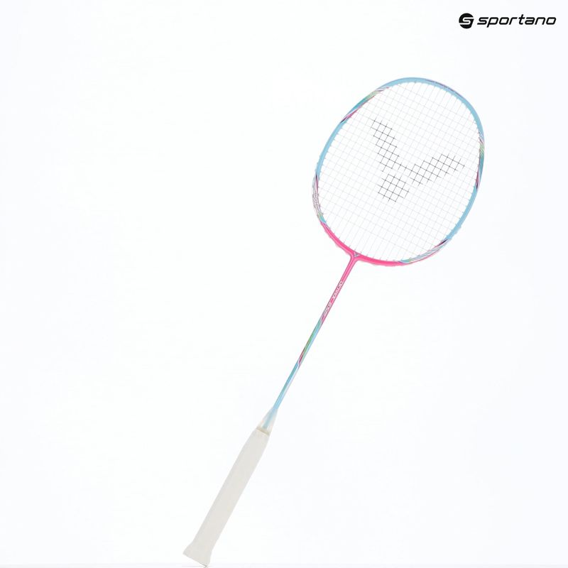 Ракетка для бадмінтону VICTOR DriveX 6SP QM fluorescent rose-red/light blue 5