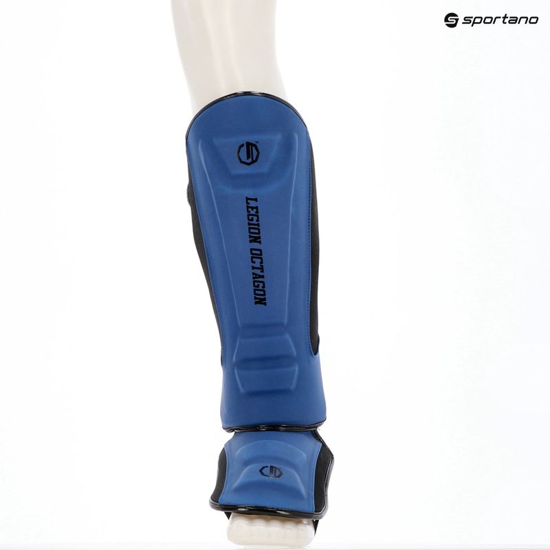 Захист для гомілок та стоп Octagon Legion Enforcer dark blue 6