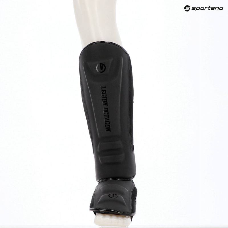Захист для гомілок та стоп Octagon Legion Enforcer black 12