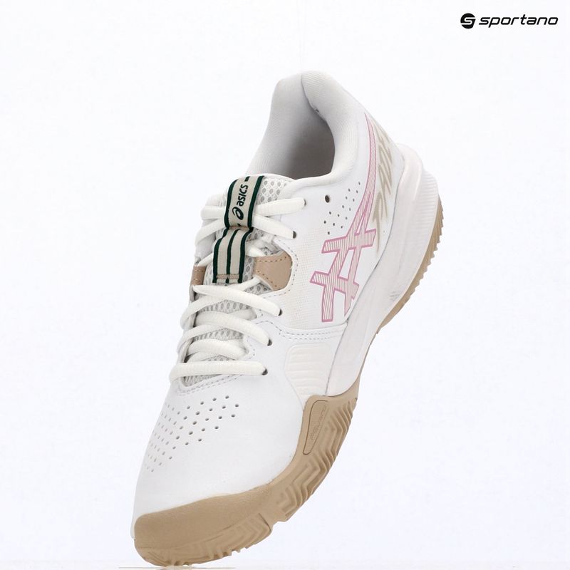 Кросівки для паделя жіноче ASICS Gel-Challenger 15 Padel white/bubblegum 15