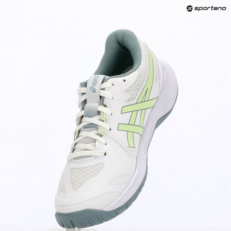 Кросівки волейбольні жіночі ASICS Gel-Tactic 13 white/illuminate yellow 17