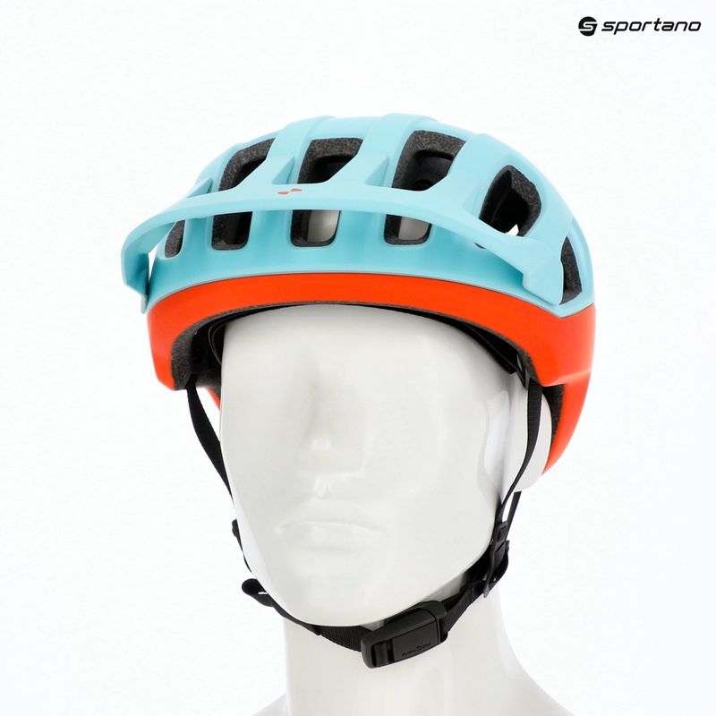 Шолом велосипедний POC Cularis indicolite blue matt/carnelian orange matt 6