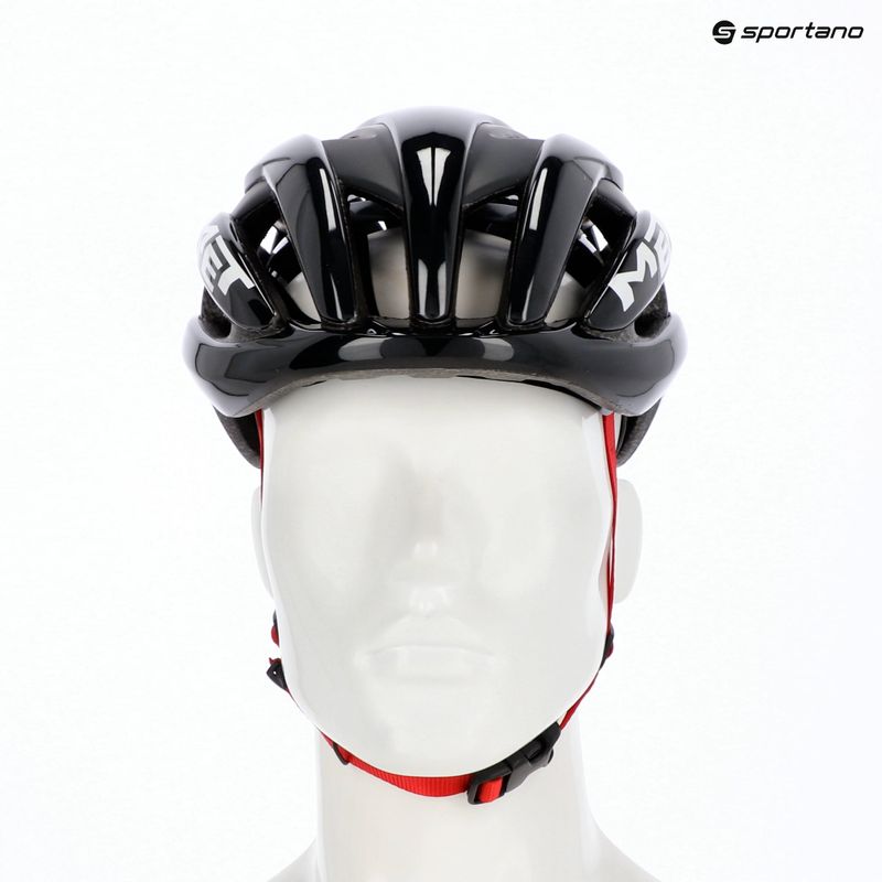 Шолом велосипедний MET Trenta Mips black/red glossy 7