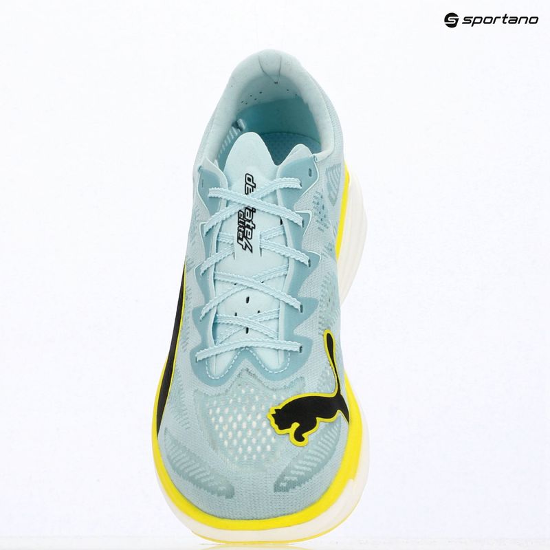 Кросівки для бігу чоловічі Puma Deviate Nitro Elite 4 Fresh Water/Lemon Crush/Puma Black 13