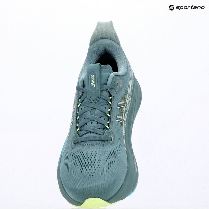 Кросівки для бігу чоловічі ASICS Gel-Kayano 33 foggy teal/illuminate yellow 16