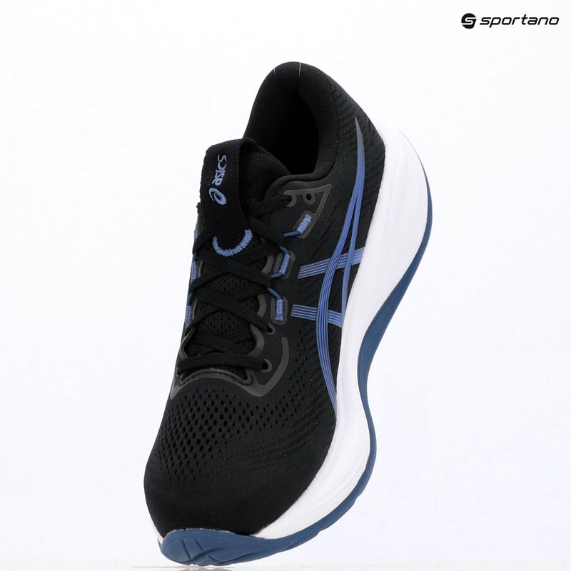 Кросівки для бігу чоловічі ASICS Gel-Cumulus 28 black/neon blue 16