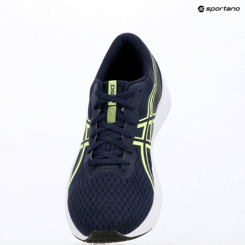 Кросівки для бігу чоловічі ASICS Patriot 14 midnight/illuminate yellow 16