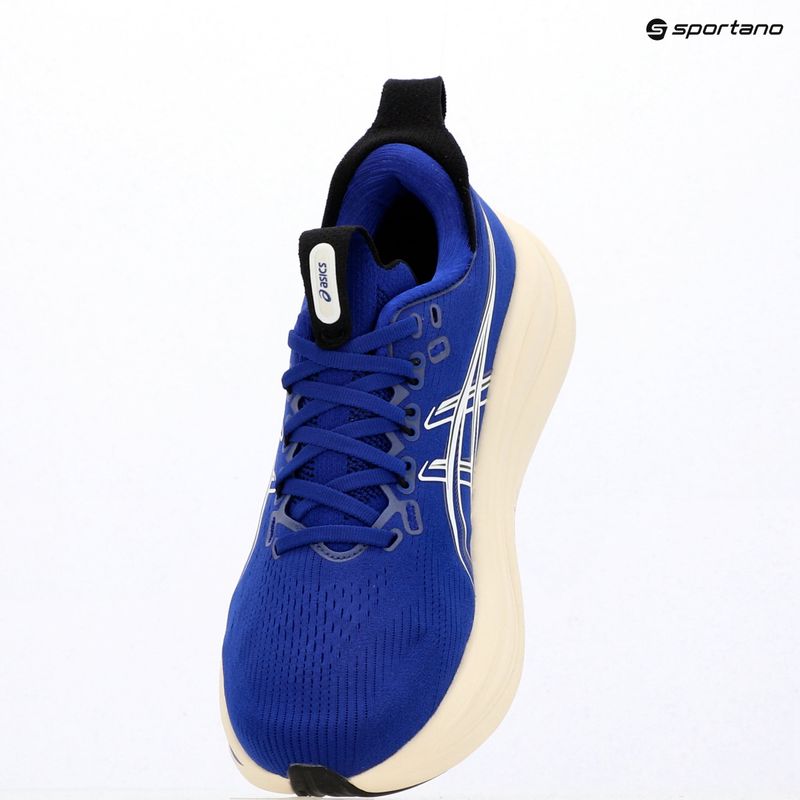 Кросівки для бігу чоловічі ASICS Gel-Nimbus 28 prussian blue/cream 16