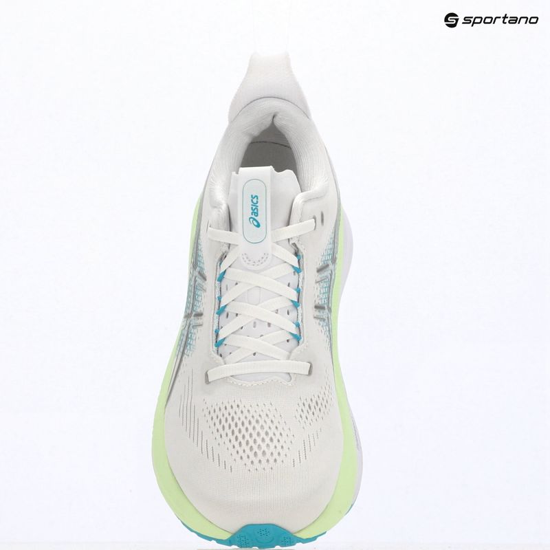 Кросівки для бігу чоловічі ASICS Gel-Kayano 33 white/energy aqua 16