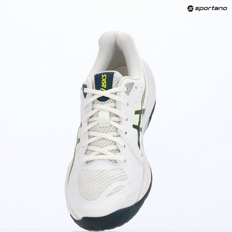 Кросівки волейбольні чоловічі ASICS Beyond FF 2 white/raw indigo 14