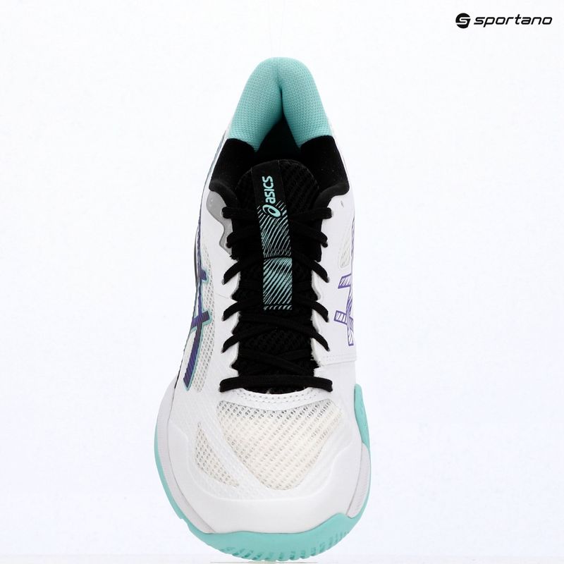 Кросівки волейбольні чоловічі ASICS Blade FF 2 white/radiant amethyst 16