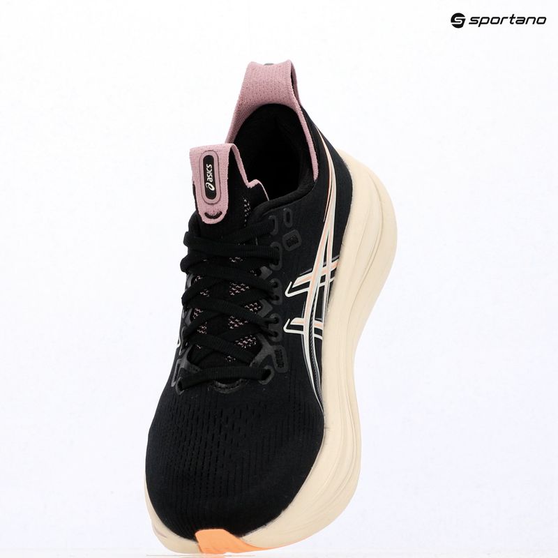 Кросівки для бігу жіночі ASICS Gel-Nimbus 28 black/taro purple 16
