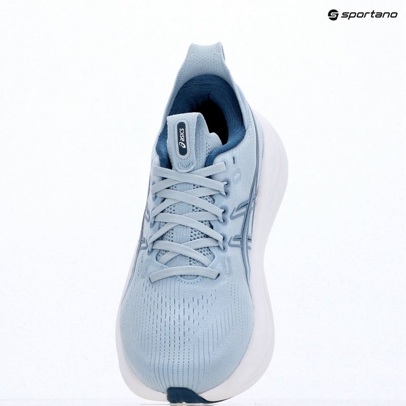 Кросівки для бігу жіночі ASICS Gel-Nimbus 28 solid air/calm indigo 16