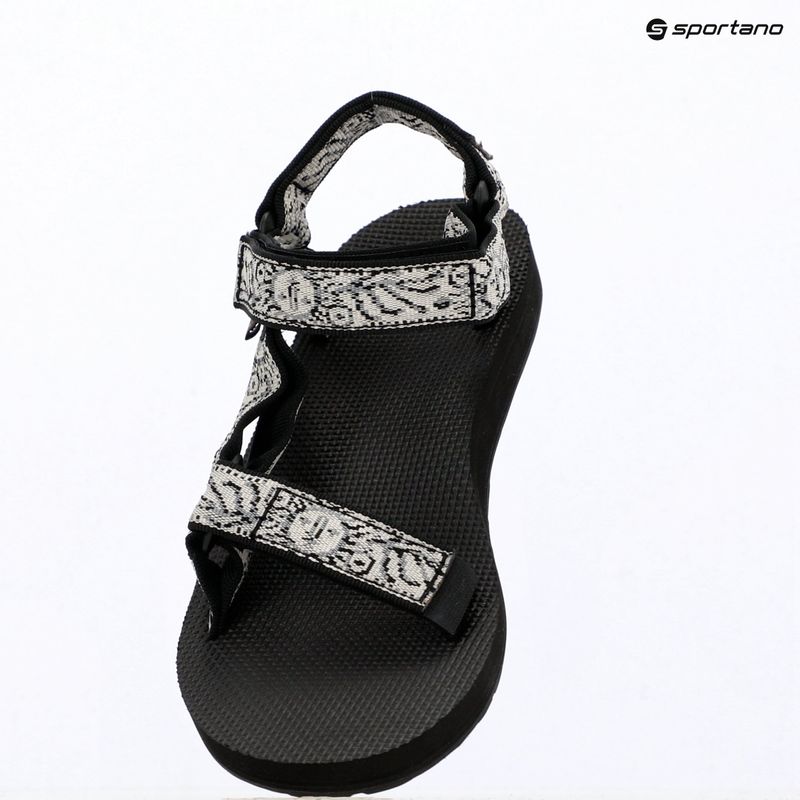 Сандалі жіночі Teva Original Universal windy summer black/white 9