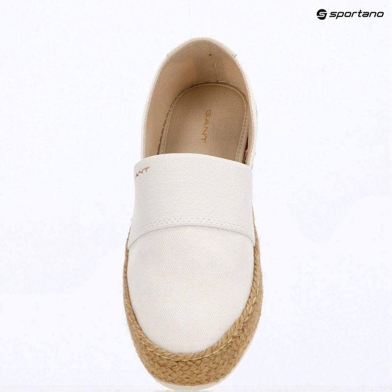 Жіночі еспадрильї GANT Raffiaville off white 16