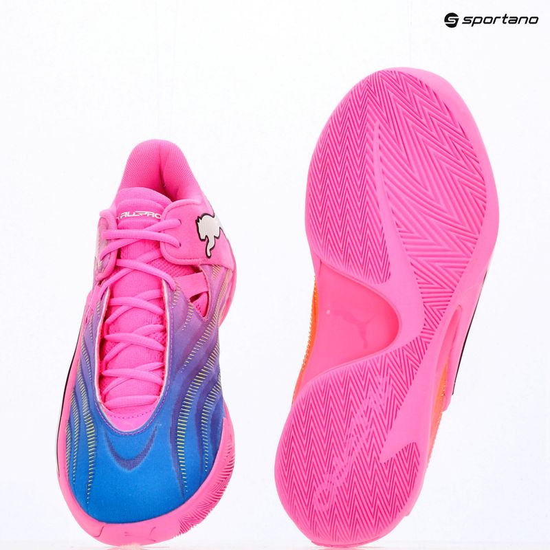 Кросівки баскетбольні PUMA All-Pro NITRO 2 Elite poision pink/ultra blue/lime squeeze 17