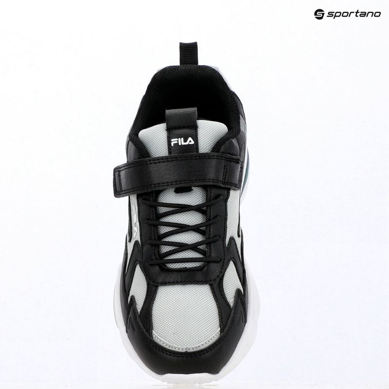 Кросівки дитячі FILA Madrun Velcro black/posy green 16