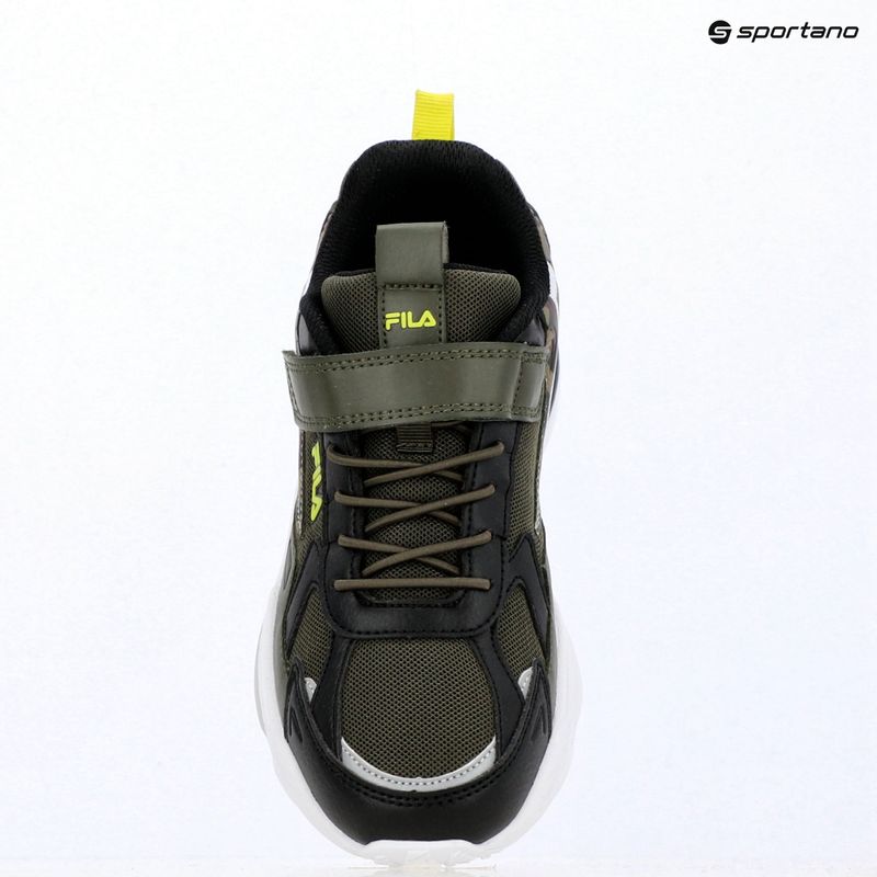 Кросівки дитячі FILA Madrun Velcro olive night 16