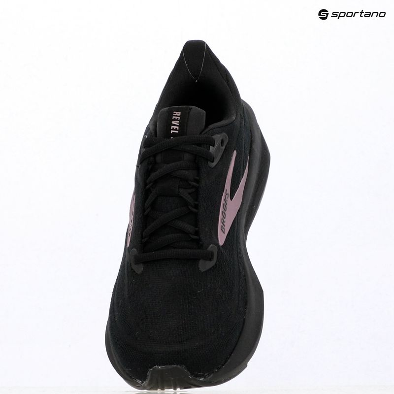 Кросівки для бігу жіночі Brooks Revel 9 black/black/rose gold 14