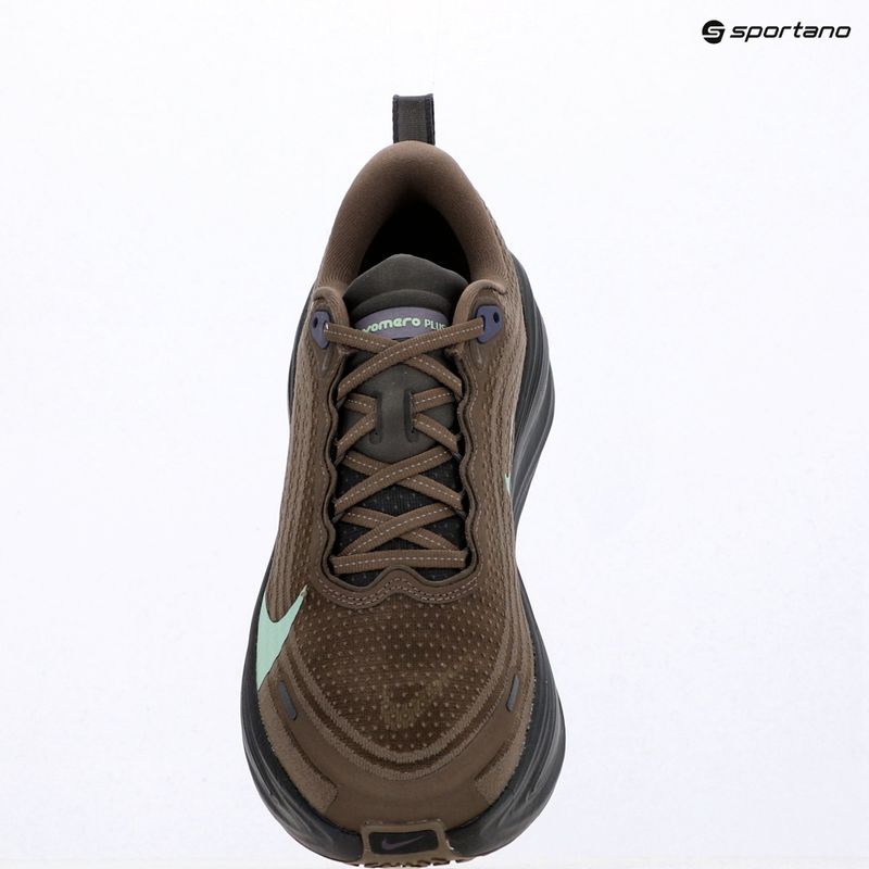 Кросівки для бігу чоловічі Nike Vomero Plus ironstone/dark smoke grey/quartz patina 15
