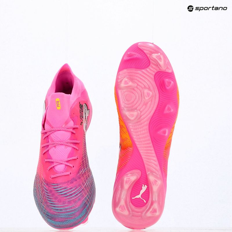 Кросівки футбольні PUMA Future 9 Fusion FG/AG poison pink/sun stream/bright aqua/puma wht 15