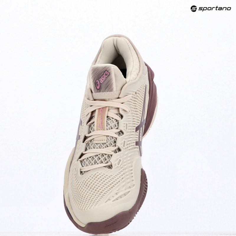 Кросівки тенісні жіночі ASICS Court FF 3 Clay soft oat/dusty mauve 9