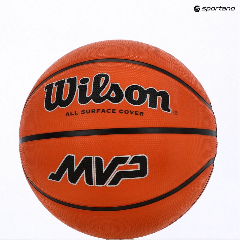 М'яч баскетбольний Wilson MVP brown розмір 5 3