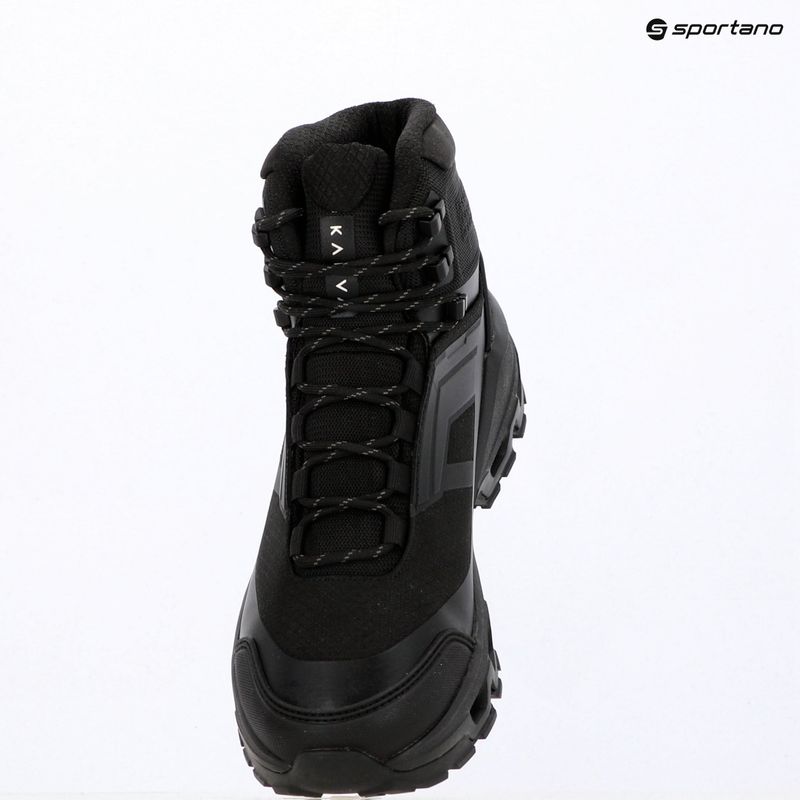 Чоловічі трекінгові черевики KADVA Obsidian Mid WP чорний 14