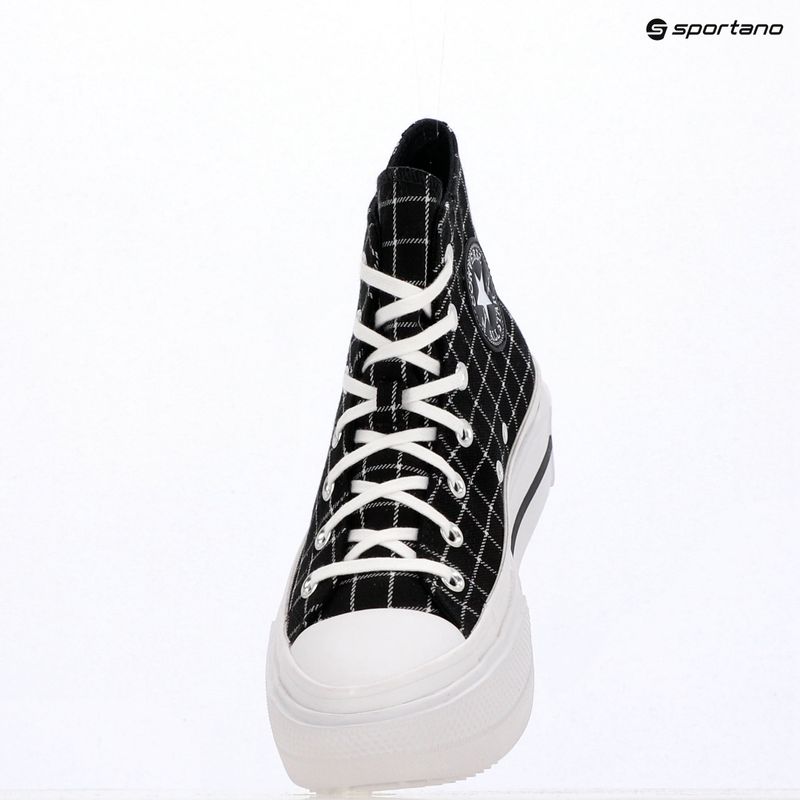 Кеди жіночі Converse Chuck Taylor All Star Lift Double Stack Hi black/white 9