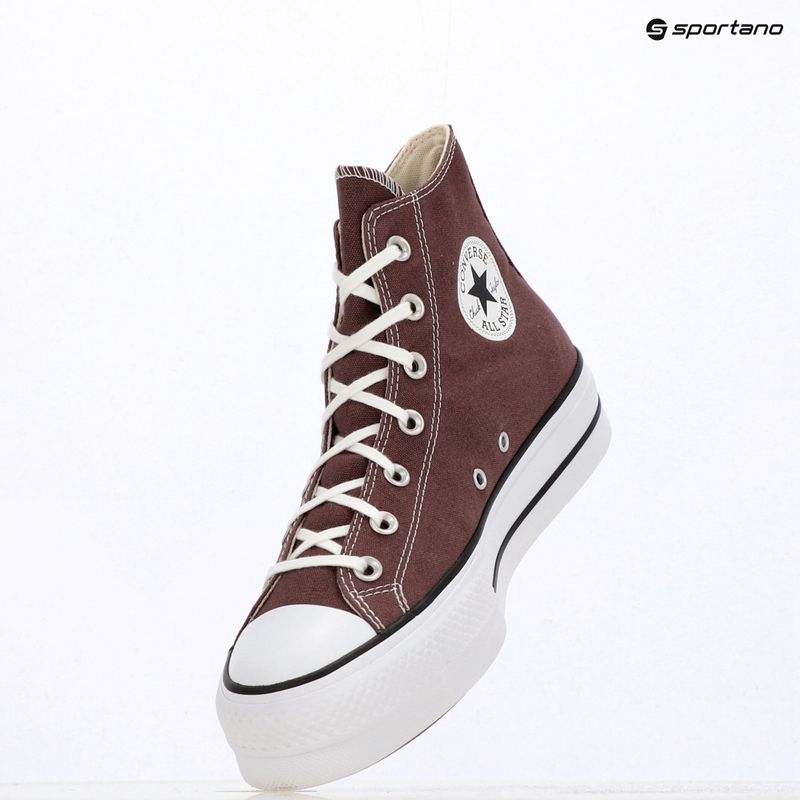 Кеди жіночі Converse Chuck Taylor All Star Lift Hi trail mixed/natural ivory 9