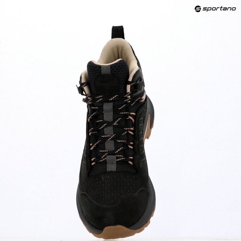 Взуття туристичне жіноче Merrell Maob Speed 2 Leather Mid Black 9