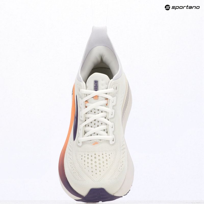 Кросівки для бігу жіночі Brooks Glycerin GTS 23 white/mulled grape/clear 9