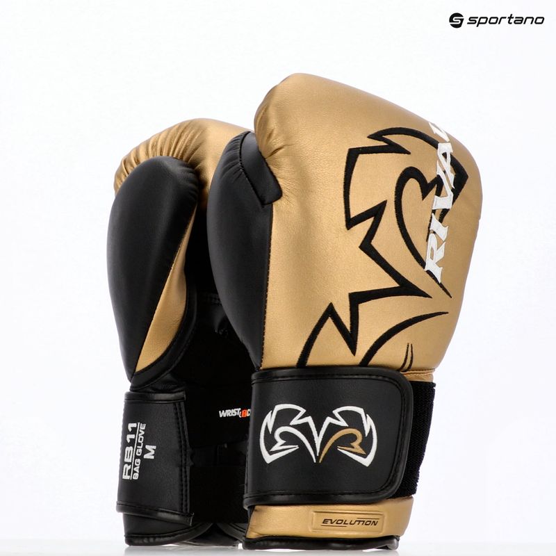 Рукавиці боксерські Rival RB11 gold 6