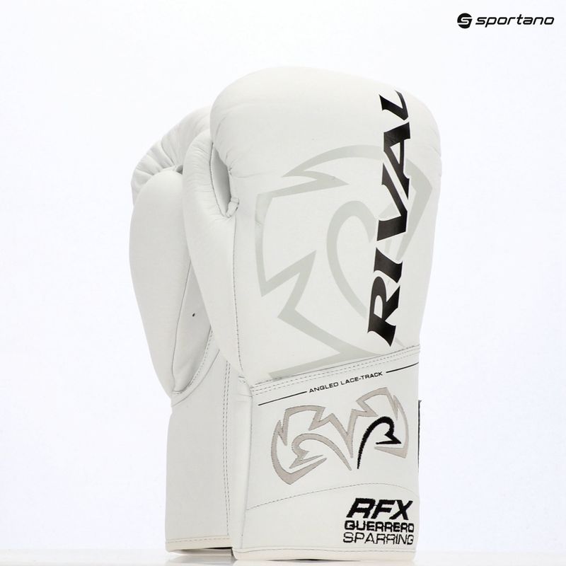 Рукавиці боксерські Rival RFX-Guerrero Sparring-SF-H white 5