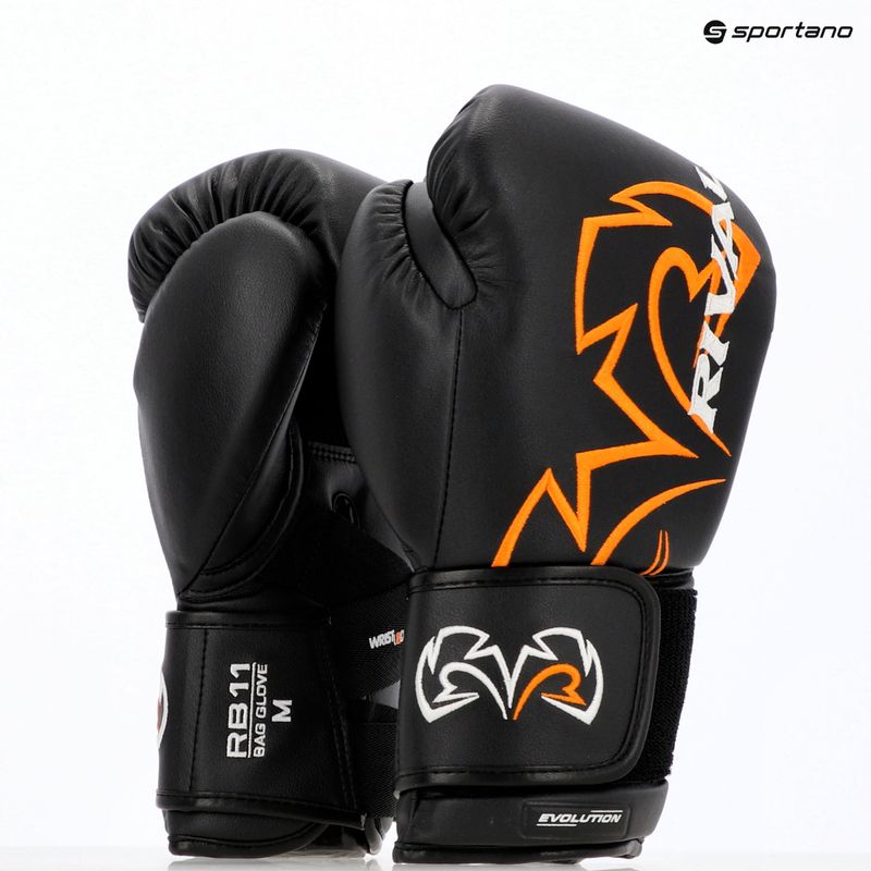 Рукавиці боксерські Rival RB11 black 6