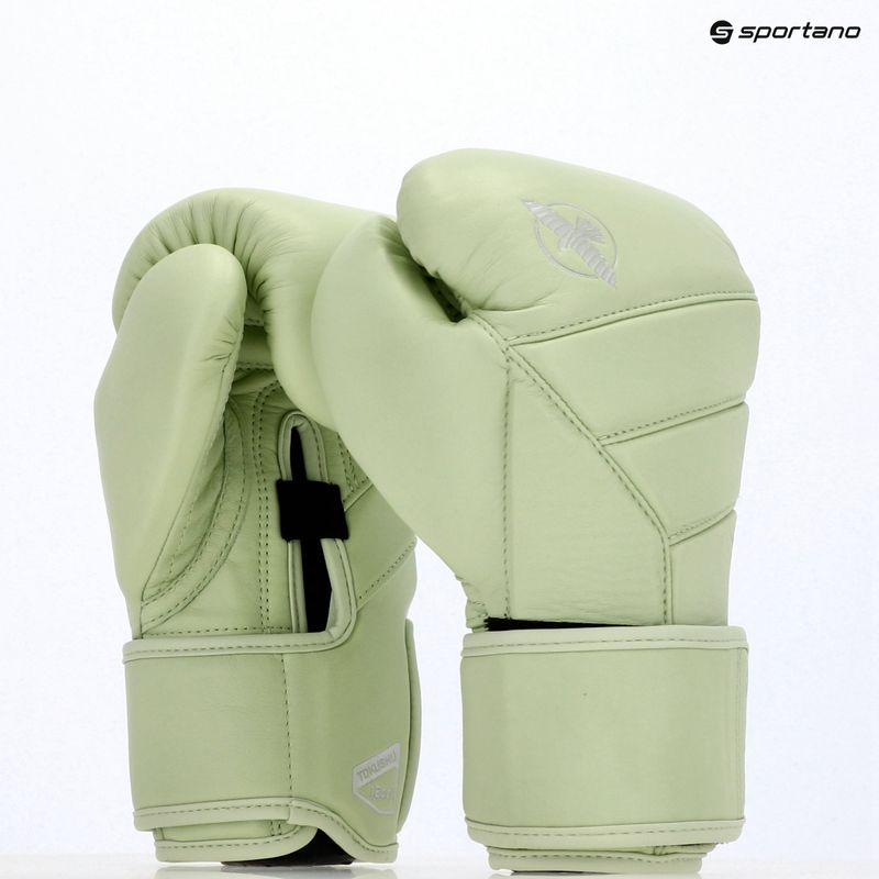 Рукавиці боксерські Hayabusa T3 Kanpeki summer moss green 14