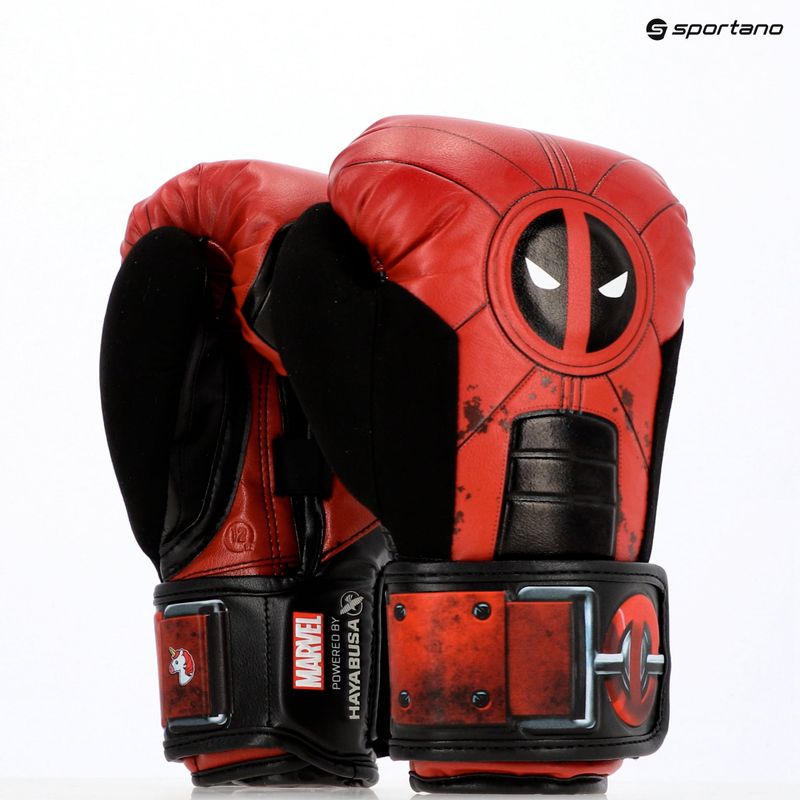Рукавиці боксерські Hayabusa Deadpool red/black 13