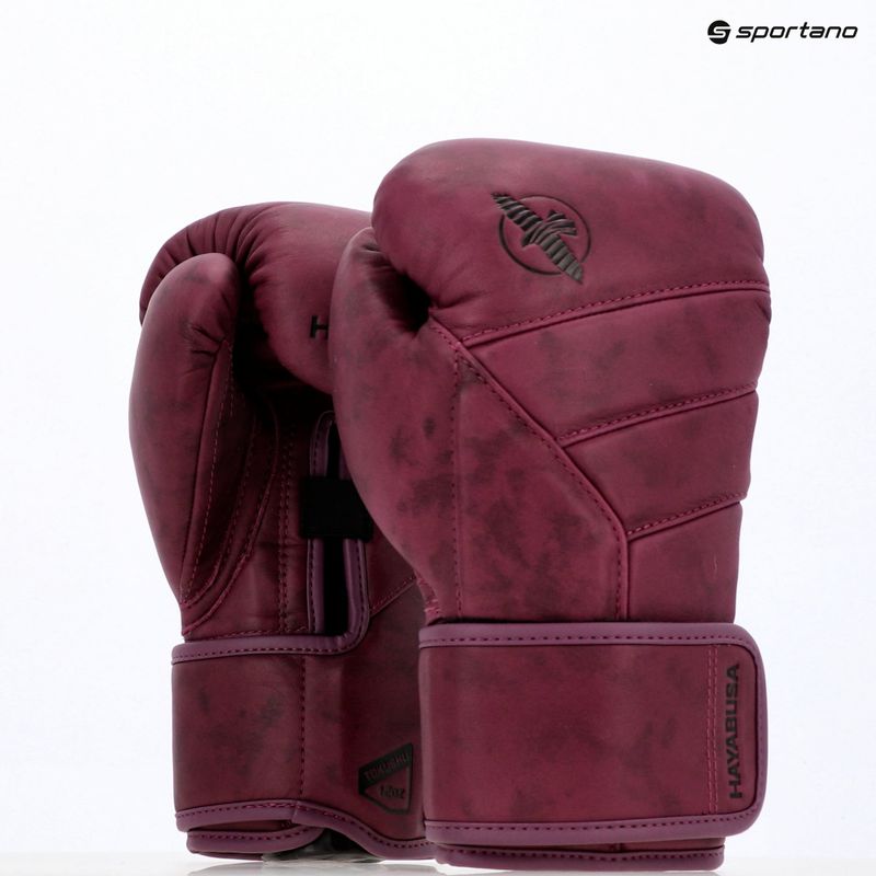 Рукавиці боксерські Hayabusa T3 LX wine 14