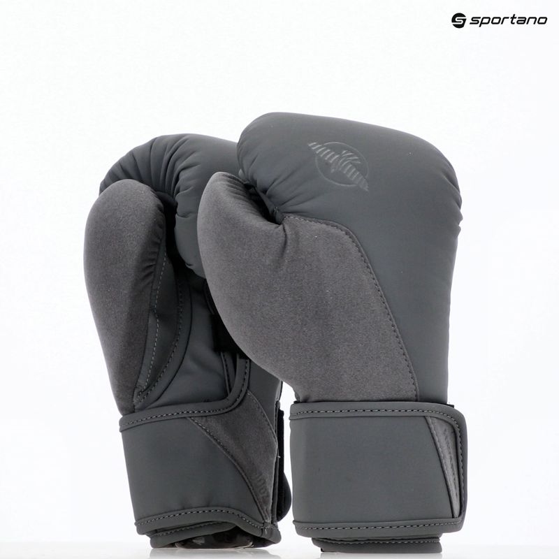 Рукавиці боксерські Hayabusa T360 Boxing charcoal 19