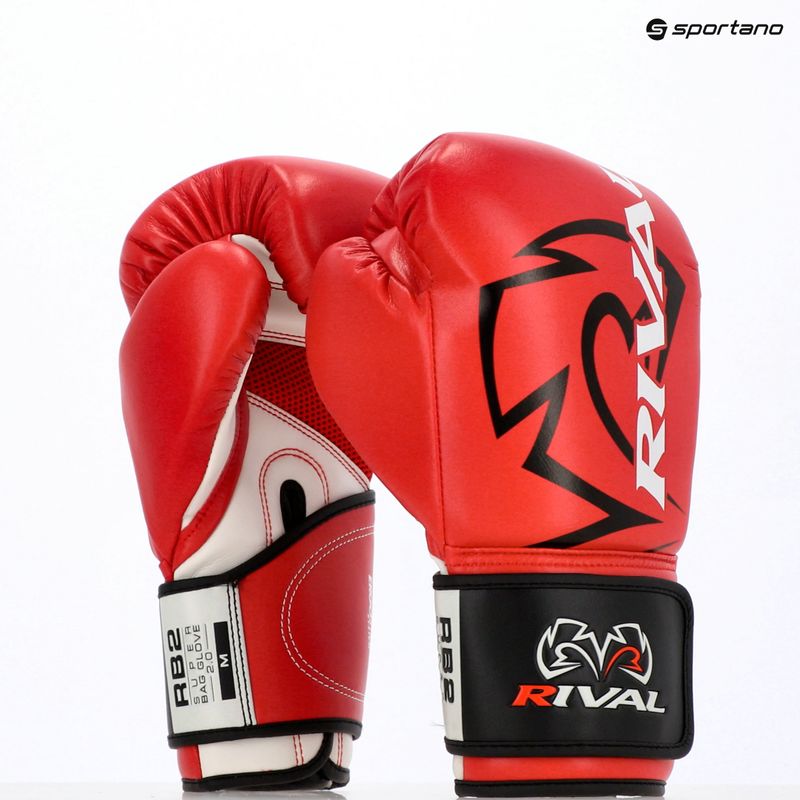 Рукавиці боксерські MMA Rival RB2 Super Bag 2.0 red 3