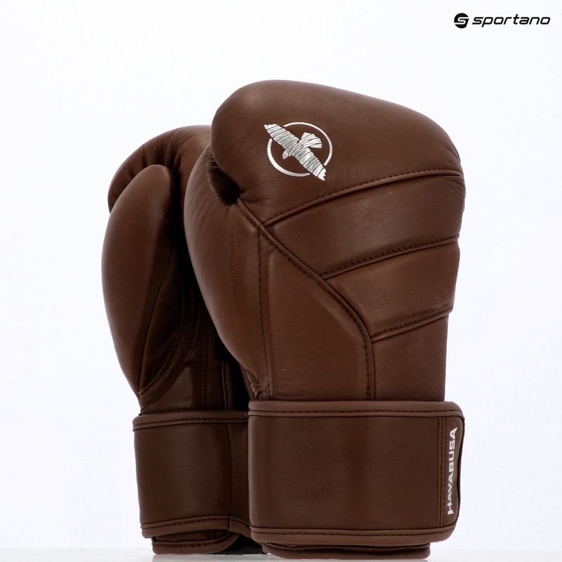 Рукавиці боксерські Hayabusa T3 Kanpeki walnut brown 8