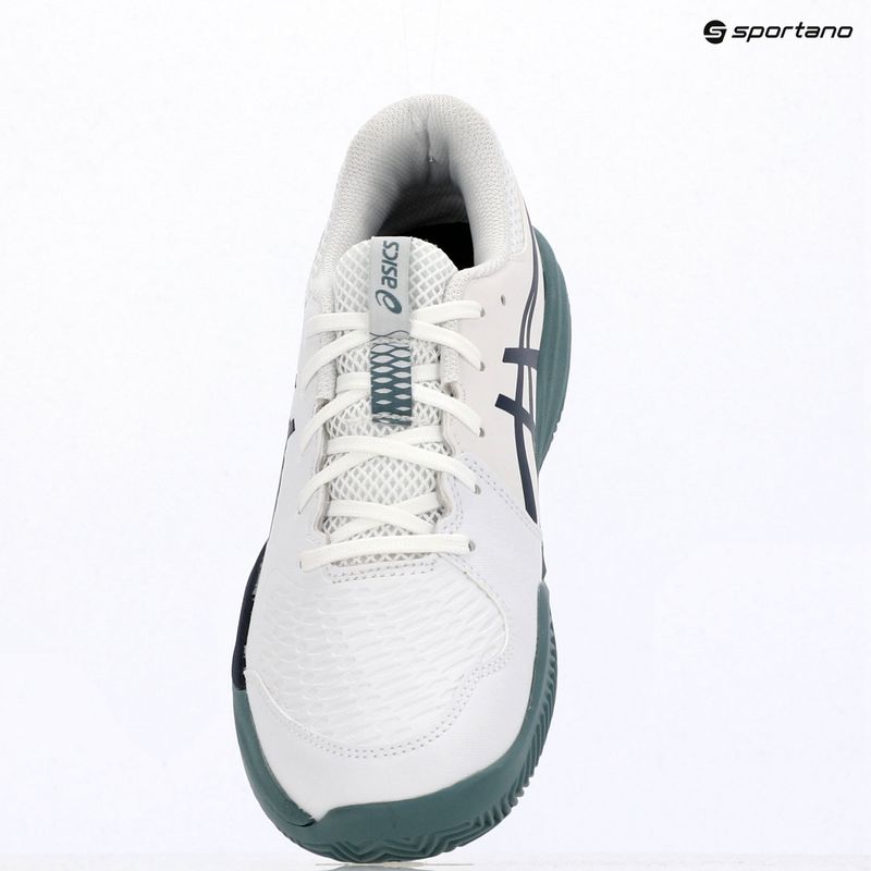 Кросівки тенісні дитячі ASICS Gel-Resolution X GS Clay white/midnight 9