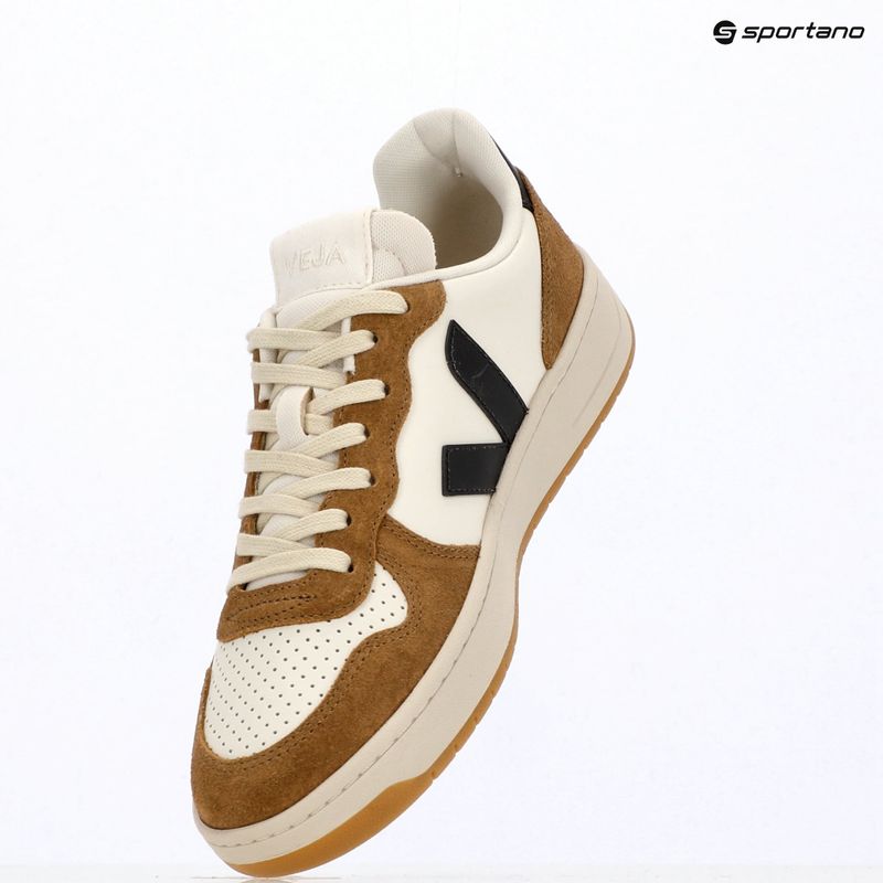 Взуття чоловіче VEJA V-10 Prime Leather pure/black/tent 9