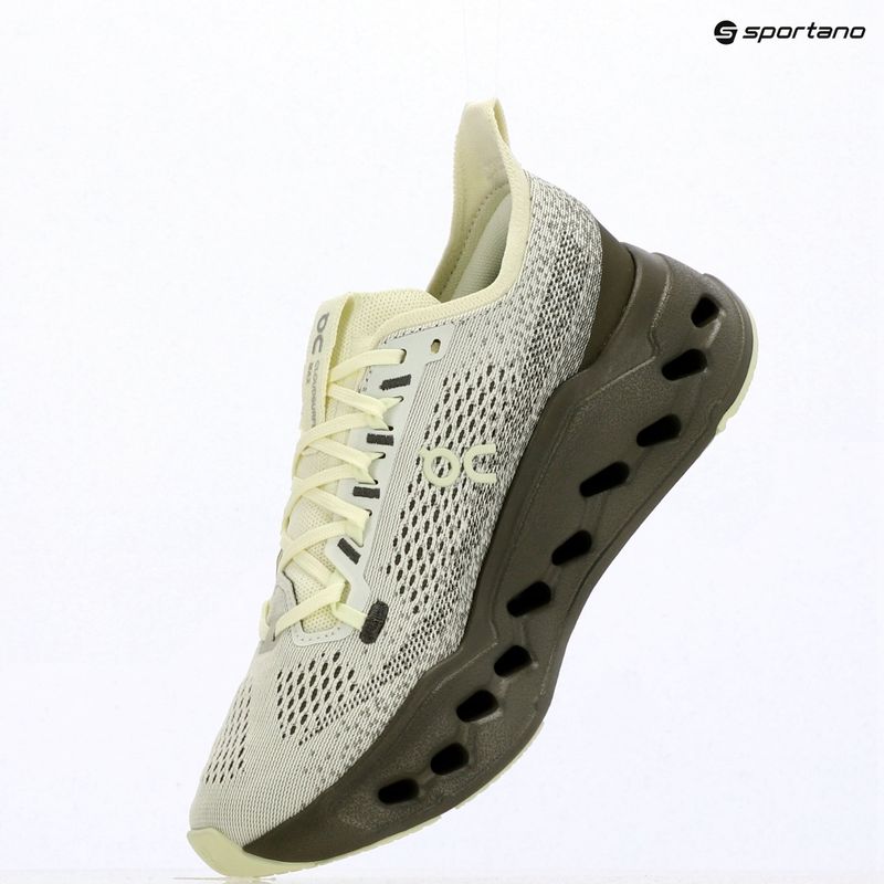 Кросівки для бігу жіночі On Cloudsurfer Max seedling/olive 9