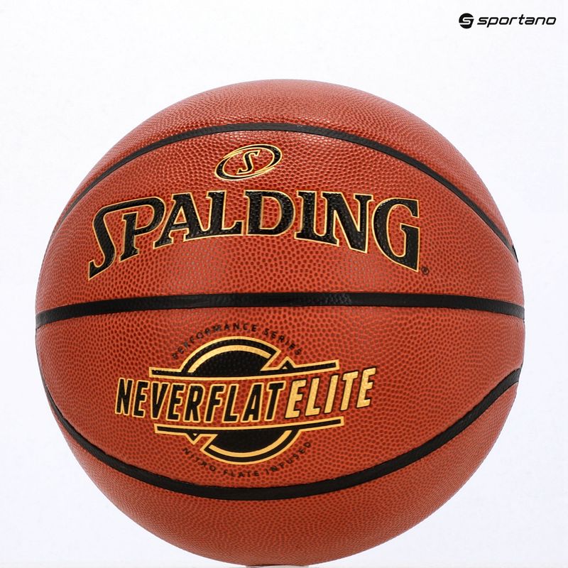 Баскетбольний м'яч Spalding NeverFlat Elite 76573Z Розмір 7 5