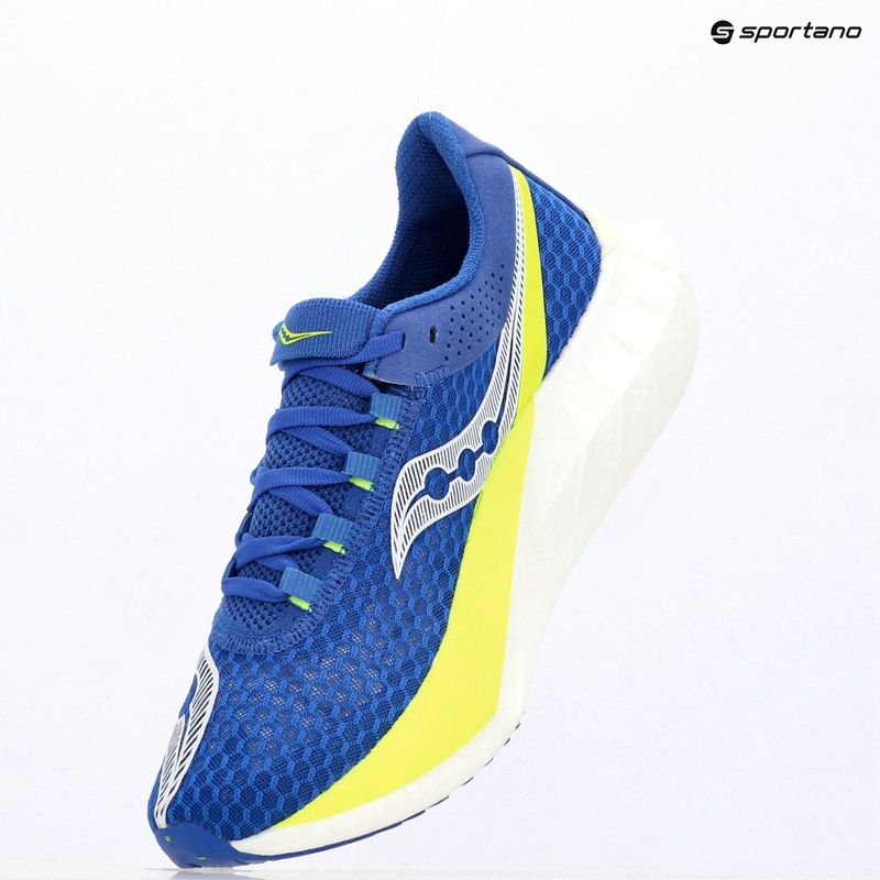 Кросівки для бігу чоловічі Saucony Endorphin Pro 4 lapis/citron 9