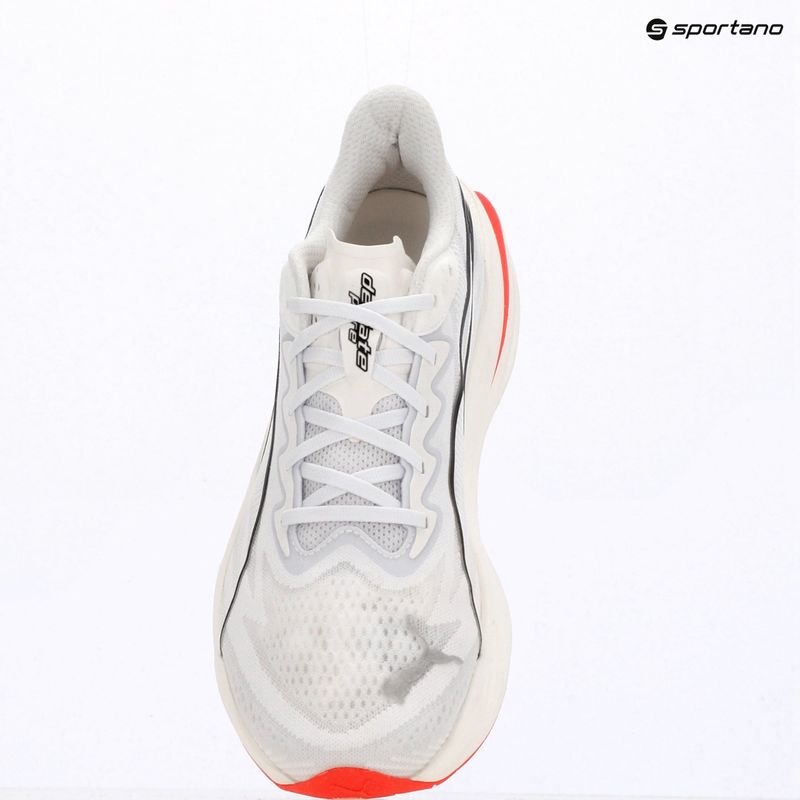 Кросівки для бігу чоловічі Puma Deviate Pure Nitro puma white/ultra red 9