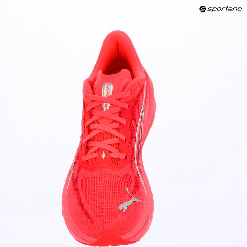Кросівки для бігу чоловічі PUMA Deviate Nitro 4 ultra red/puma silver 17